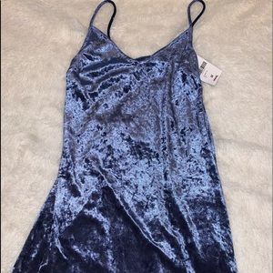 f21 velvet minidress